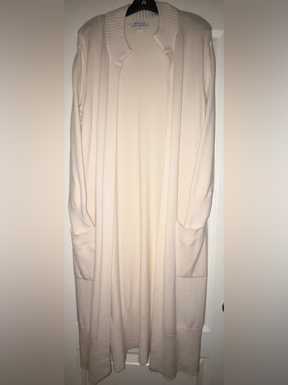 ATHLETA NEVER WORN SPIRIT WOOL CASHMERE II WRAP CARDIGAN
